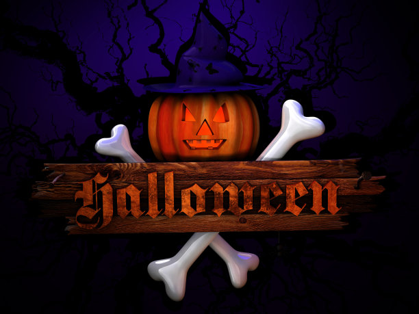 万圣节的背景图片下载