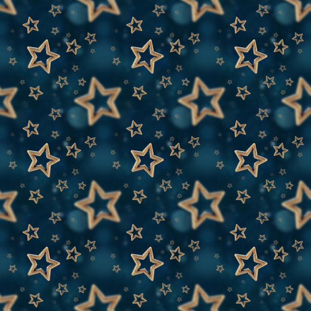 夜星无缝图案2图片下载