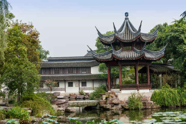 中国传统园林杭州西溪湿地公园图片下载