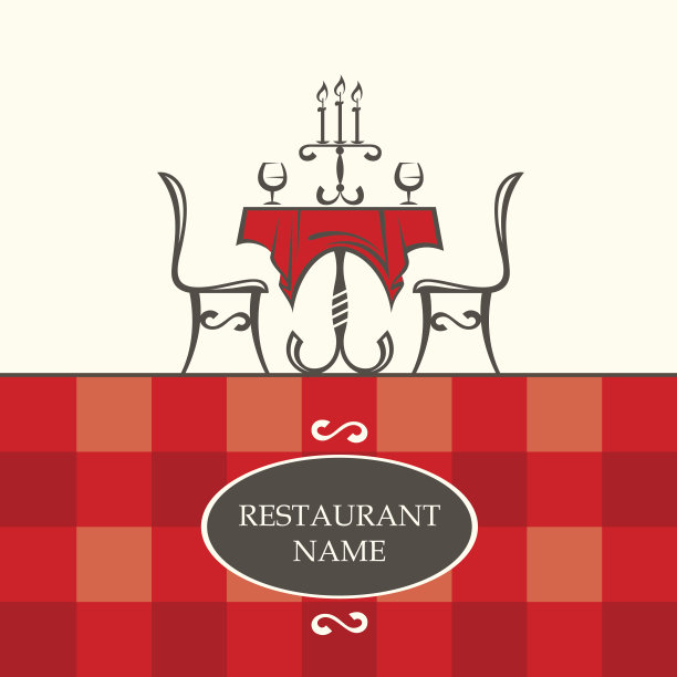 餐厅的菜单设计图片下载