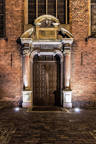 教堂大门图片下载