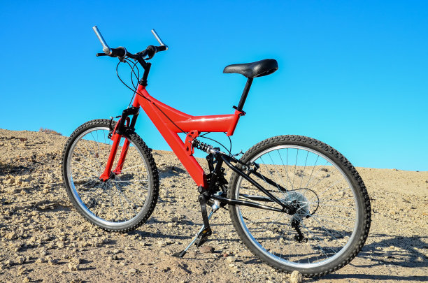 全悬挂山地自行车图片下载