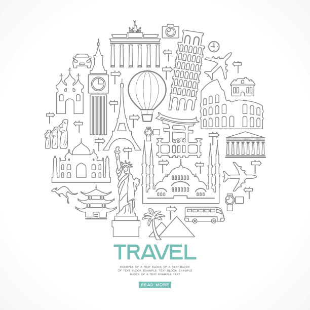 旅游及旅游背景图片下载