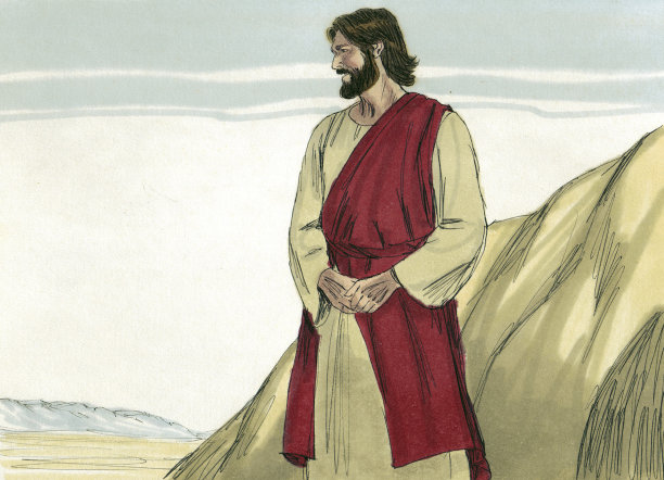 耶稣独自一人图片下载