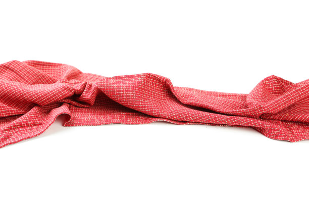 白色背景上的餐巾图片下载