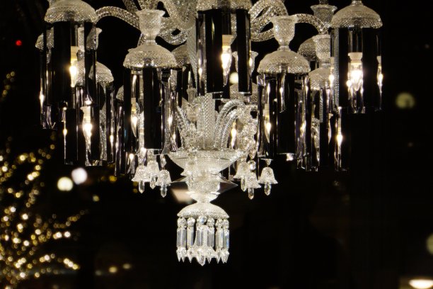 吊灯特写镜头图片下载