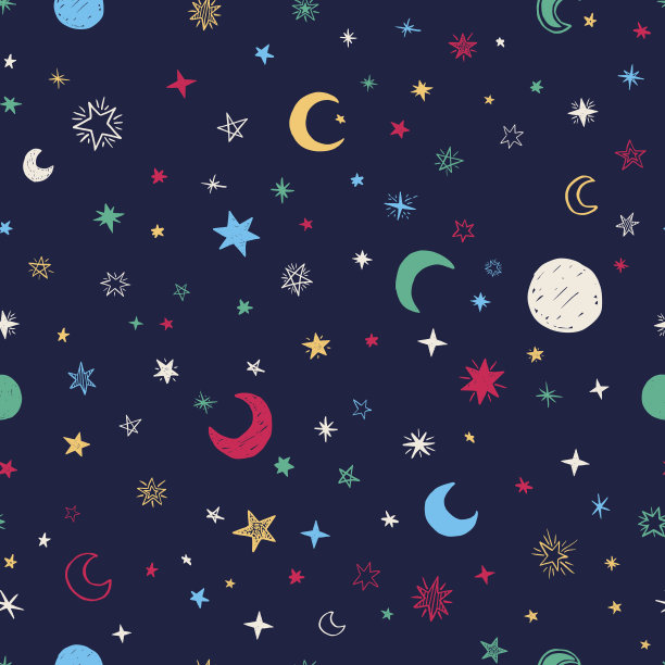 星星背景素材ID：127116274