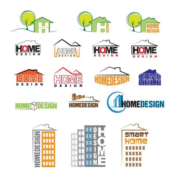 家居设计标志图片下载