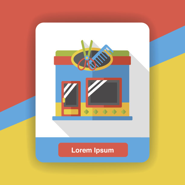 商店商店平面图标图片下载