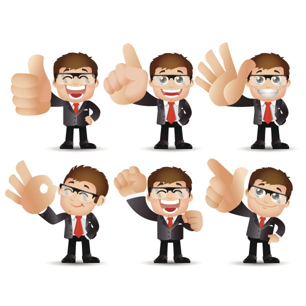人定-业务-大手。商人图片下载