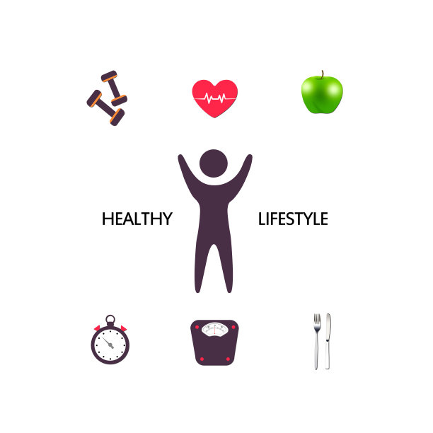 健康的生活方式，减肥的理念图片下载