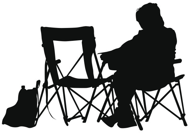 椅子上的女孩图片下载