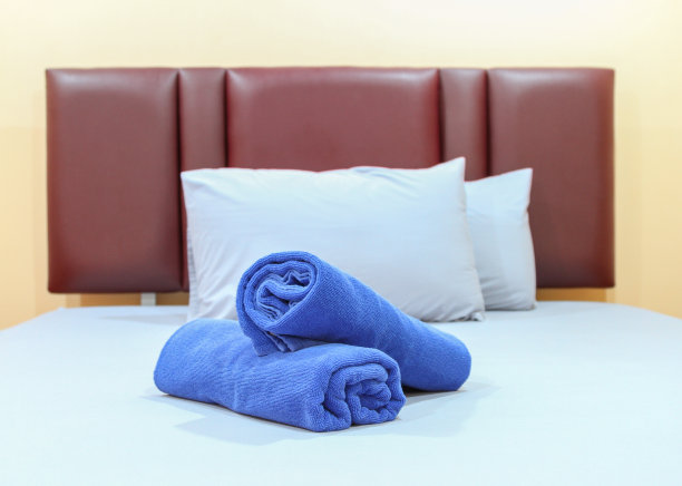 纺织品是蓝色的。图片下载