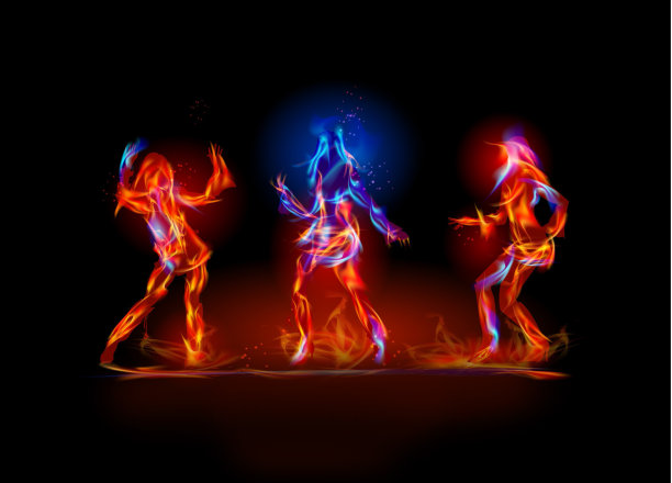 舞女轮廓图片下载