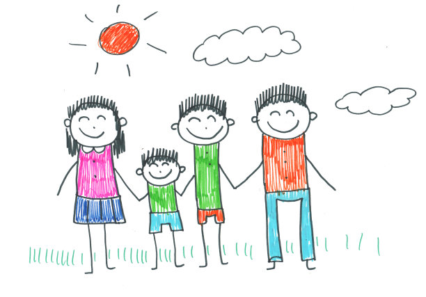 幸福的家庭图片下载