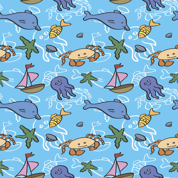 海洋模式的婴儿图片下载