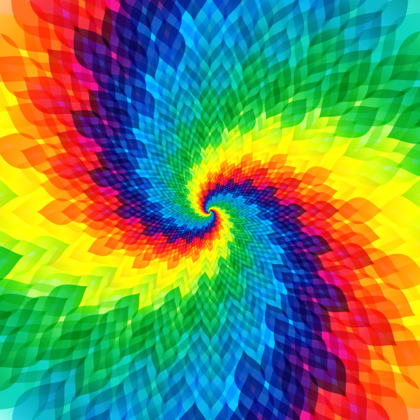 抽象的彩色漩涡背景设计图片下载