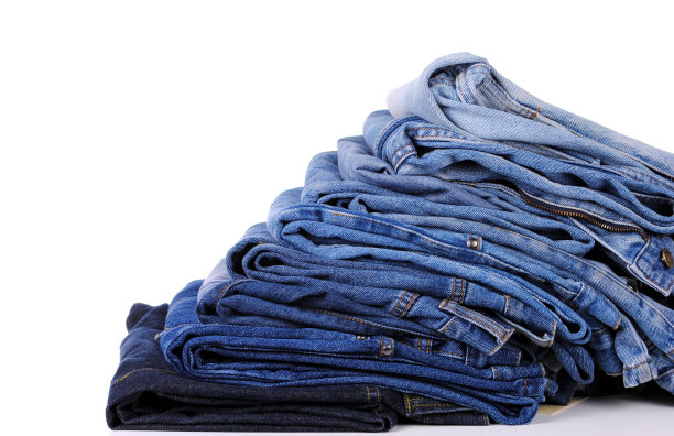 一堆不同种类的牛仔裤图片下载