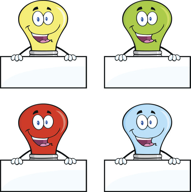 收集灯泡- 12个图片下载