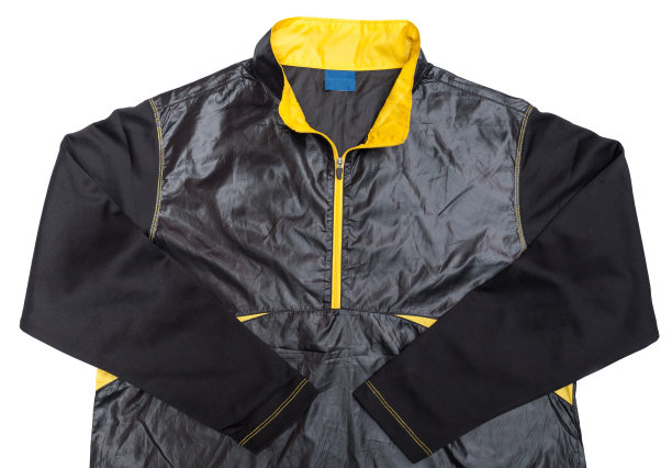 黑色短上衣半拉链图片下载