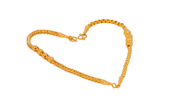 金色的花边图片下载