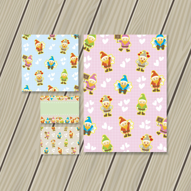 可爱的gnome文具图片下载