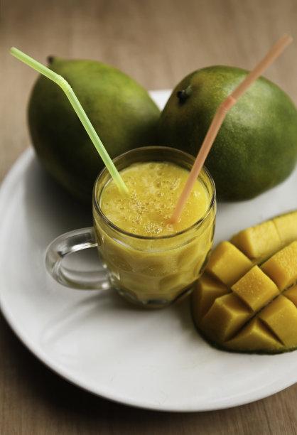 自制的芒果冰沙图片下载