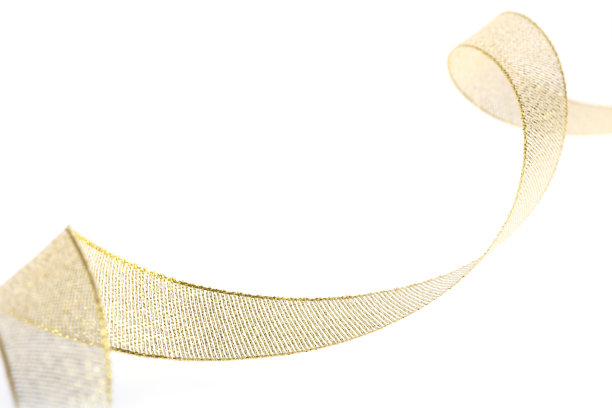 金色丝带图片下载