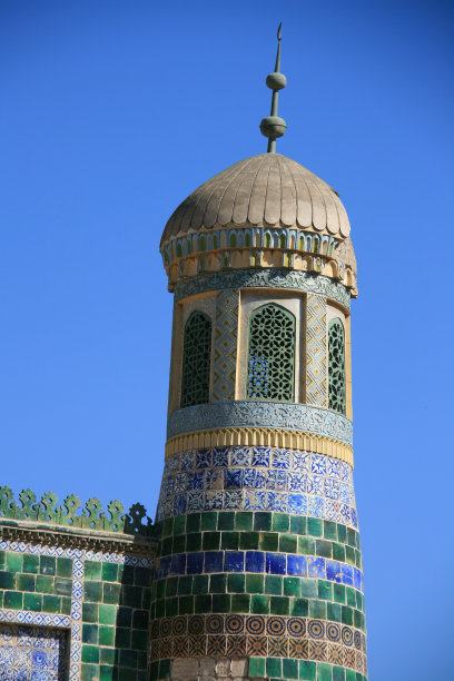 喀什的阿帕克霍嘉玛撒塔，也就是所谓的向飞墓图片下载