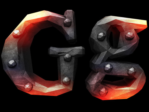 建立金属字体图片下载