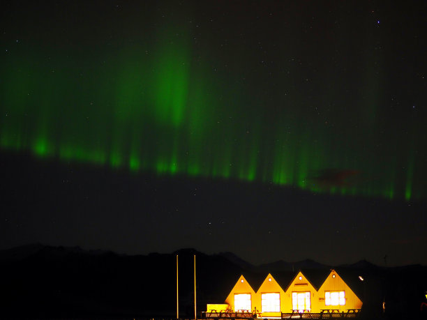 极光在小屋图片下载