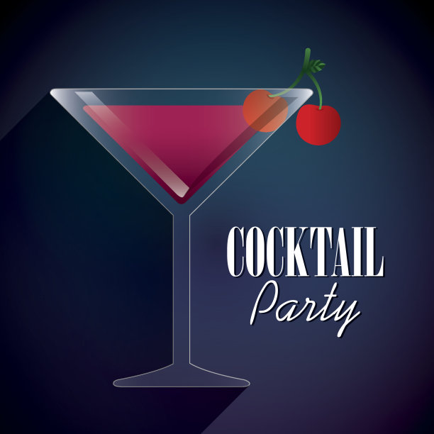 鸡尾酒杯玻璃杯设计图片下载