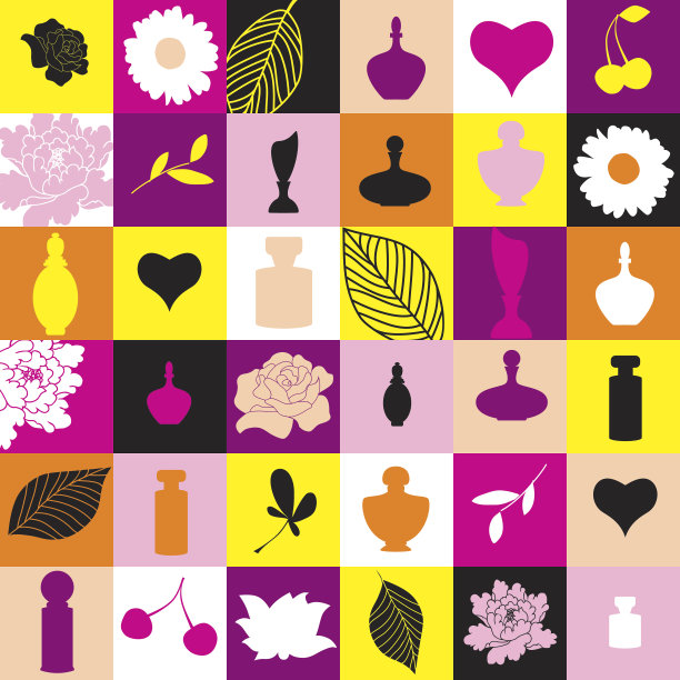 香水的模式图片下载