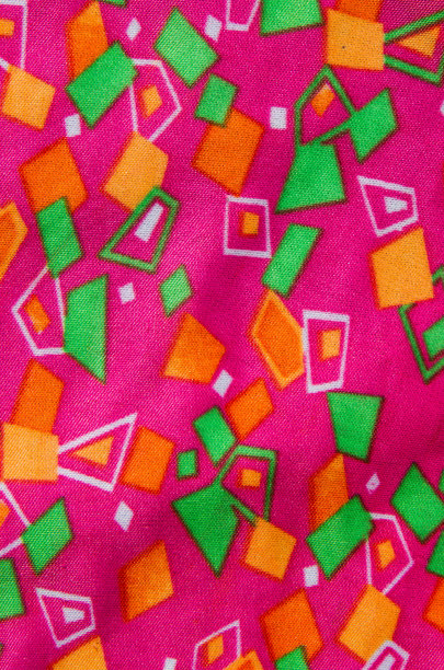 几何印花织物图片下载