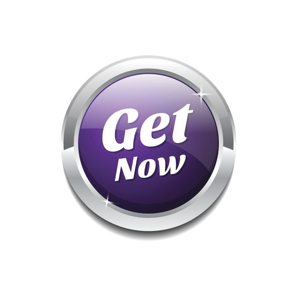 现在得到紫色矢量图标按钮图片下载