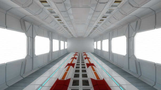 未来的走廊科幻图片下载