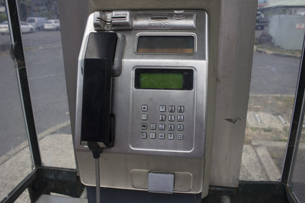 街角的投币电话图片下载