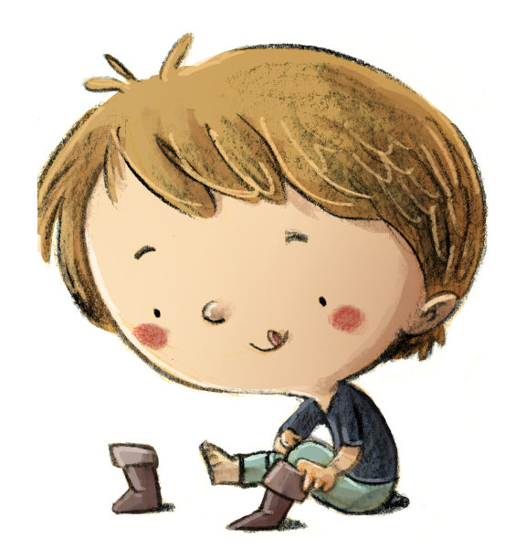 穿鞋的孩子图片下载