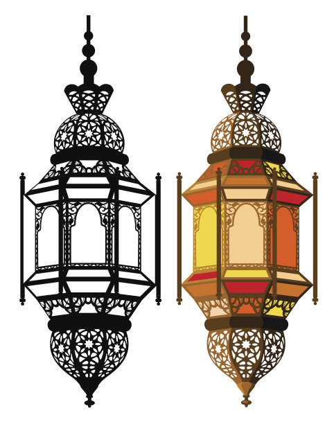 阿拉伯灯笼图片下载