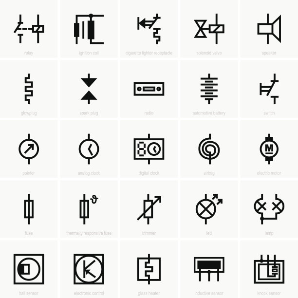 汽车电气系统图片下载