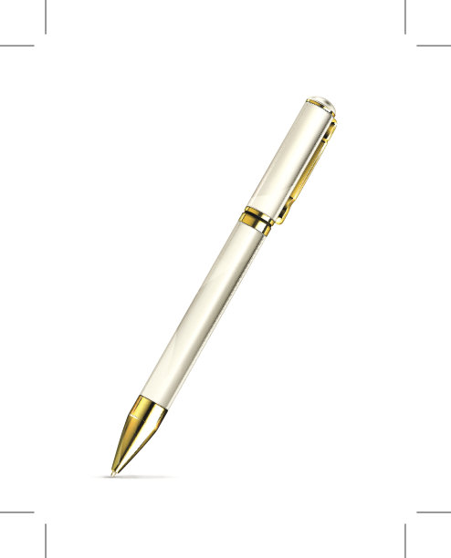 白色的钢笔图片下载