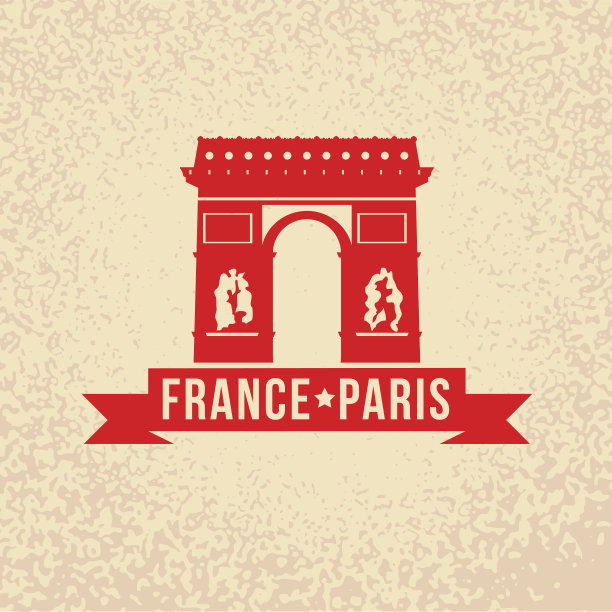 凯旋门-法国的象征，巴黎。图片下载