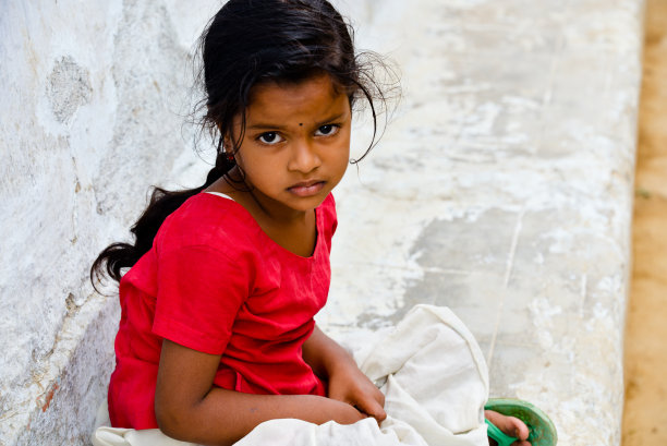 印度农村的孩子图片下载