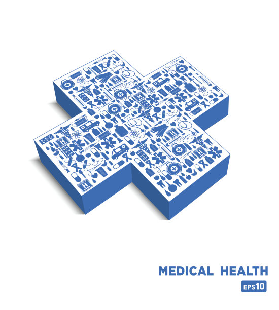 医疗和健康媒介说明。图片下载