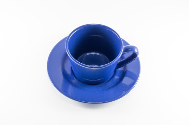 蓝色的咖啡图片下载