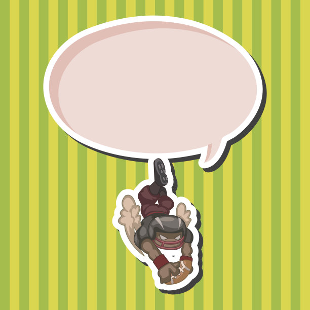 足球运动员主题元素图片下载