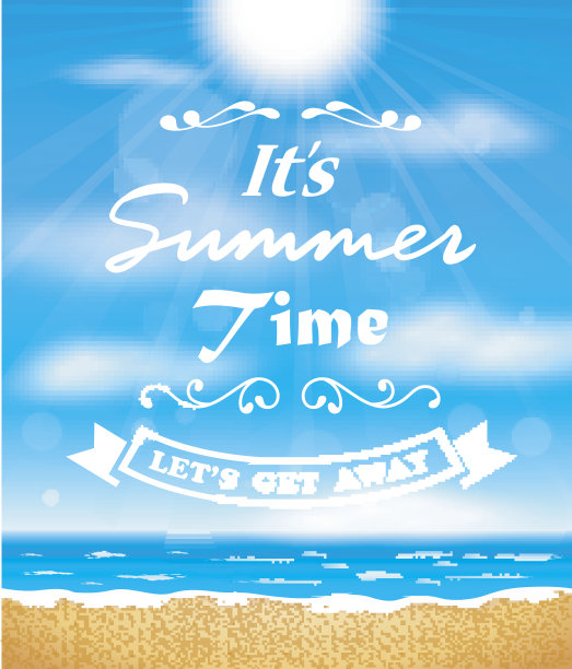 夏天阳光背景图片下载