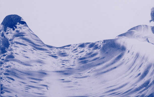 神秘的紫色的表面。抽象绘画图片下载