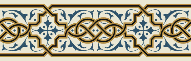 经典无缝花边图片下载