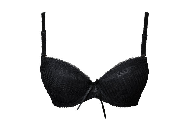 黑色的蕾丝胸罩图片下载